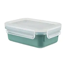 Emsa Clip & Close Frischhaltedose, 0,55 Liter, BPA-frei, Puder Grün