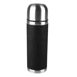 Emsa Senator Sleeve - Schwarz - 0,5 L Thermo-Isolierflasche - 100% dicht