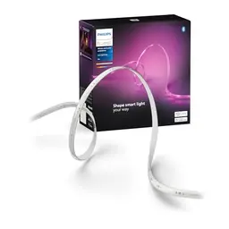 Philips Hue 5m Smart LED Lightstrip Basis-Set, Steuerung über Hue App, kompatibel mit Alexa, Google Assistant und Apple HomeKit