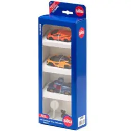 Siku 6328 Geschenkset Supercars - Lamborghini Veneno, Apollo I.E., McLaren Senna