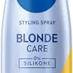 NIVEA Blonde Care Styling Spray, Haarspray für strahlend blondes Haar & 24h Halt, veganes Pflegespray (250 ml)