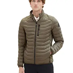 TOM TAILOR Herren Steppjacke mit Stehkragen