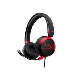 HyperX Cloud Mini Gaming-Headset für Kinder, Schnurgebunden, Lautstärkebegrenzung, Kompatibel mit PC, Switch, PlayStation