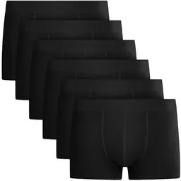 QINCAO Herren Boxershorts 6er Pack Baumwolle Unterwäsche