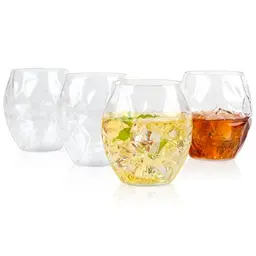 Hotder Tritan Weingläser 473ml (16oz) - 4er Set, spülmaschinenfest, BPA-frei, ideal für Zuhause und Party