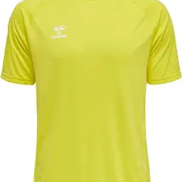 hmlCORE XK CORE Poly T-Shirt S/S, Blazing Yellow, 2XL