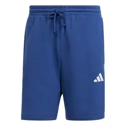 adidas Herren Short Shorts Essential Three Stripes Dunkelblau/Weiß, S