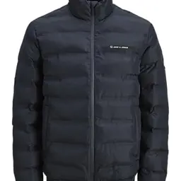 JACK & JONES Herren Pufferjacke Jjalpes Heat, Navy Blazer, Größe XL
