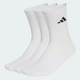 adidas Unisex Sportsocke 3er-Pack, weiß/weiß/schwarz, 40-42