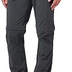 Schöffel Herren Zip-Off Hose Folkstone – Bequeme und vielseitige Sommer-Wanderhose, Asphalt, 29