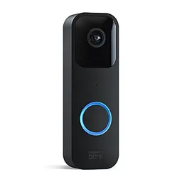 Blink Videotürklingel, HD-Video, Gegensprechfunktion, Alexa-kompatibel, lange Batterielaufzeit (schwarz)