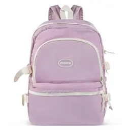 FGen Rucksack für Kinder, Schulrucksack & Sport Backpack (Lila)