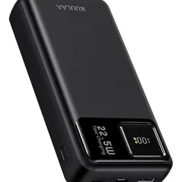 Kuulaa Power Bank 20000mAh, Klein und Stark, Externer Akku für iPhone und Samsung, Portable Charger