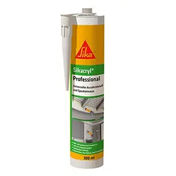 Sika Sikacryl Professional Acryldichtstoff Weiß – ideal für Dicht- und Anschlussfugen – 300 ml