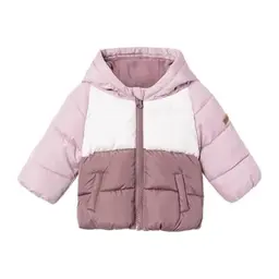 NAME IT Unisex Baby Nbnmaple Block Jacke, Mauve Shadows, Gr. 68