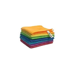 Vileda Mikrofasertücher Colors, 7er Pack, 30 x 30 cm, Mehrfarbig für verschiedene Anwendungen