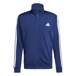 adidas Herren Trikot Track Suit mit 3 Streifen, Dunkelblau, Größe S