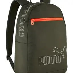 PUMA Unisex PUMA PHASE Backpack II - Klassischer Rucksack in Dunkelgrün