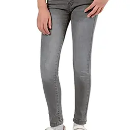 Staccato Mädchen Skinny Jeans - Regular Fit, elastisch, weitenverstellbarer Bund, Farben: Grau, Blau, Dunkelblau, Größen: 92-176