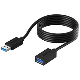 SABRENT USB 3.2 Verlängerungskabel 1.8M, A Stecker auf A Buchse, 5Gbps für USB-Geräte