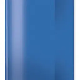 HERMA 7483 Heftumschlag A5 Transparent Blau, strapazierfähige und abwischbare Polypropylenschutzhülle für Schulhefte