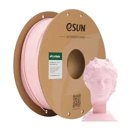eSUN Matte PLA 3D Drucker Filament 1.75mm, 1kg Spule in Pfirsich Rosa