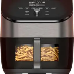 Instant Vortex Plus 5.7L Heißluftfritteuse - 6-in-1 Funktionen, Edelstahl, 1700W