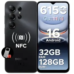 DOOGEE Note56X Pro - Smartphone 6.56" HD+ mit 32GB+128GB, 6150mAh, Dual SIM, 13MP Kamera, Android