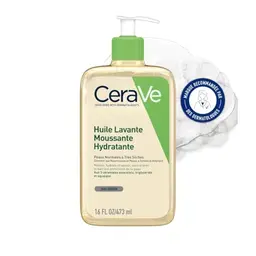 CeraVe Reinigungsöl für trockene Haut, intensive Feuchtigkeit für Körper und Gesicht, 473 ml