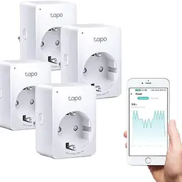TP-Link Tapo P110 Smart WLAN Steckdose, 4er Pack, kompatibel mit Alexa und Google Home