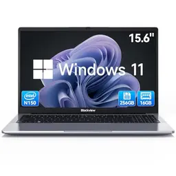 Blackview 15,6 Zoll Laptop mit 16GB RAM und 256GB SSD für Studierende und Unternehmen