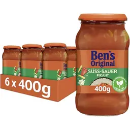 Ben's Original Süß-Sauer Pikant Sauce, 6 x 400 g