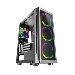 Mars Gaming MC-NEO XXL E-ATX Gaming Tower mit gehärtetem Glas und 4 ARGB Lüftern