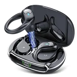 COIOC Bluetooth Sportkopfhörer - Kabellos, HiFi Stereo, IP7 Wasserdicht, mit Ladekoffer und ENC Mikrofon