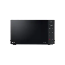 LG Mikrowelle 25L 1000W mit Grill, LED-Display, Smart Inverter, pflegeleicht, schwarz