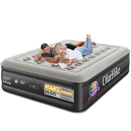 OlarHike Luftmatratze 2 Personen, 140x200 cm, aufblasbar für Camping, Gäste, Zelt, Sofa und Zuhause