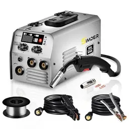 SSIMDER 140A 2 in 1 MIG MMA Fülldraht Schweißgerät für DIY und Autoreparatur