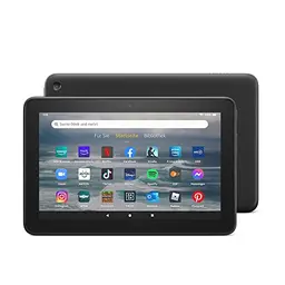 Fire 7-Tablet (2022) mit 7-Zoll-Display, 16 GB, schwarz mit Werbung