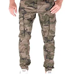 JACK & JONES Jjipaul Jjflake Akm Hose in Olive Night, Größe 28W / 30L