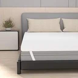FRIDEKO Matratzentopper 160x200cm, 8cm hoch, Gel Memory Foam, Abnehmbarer Bezug, Ideal für Boxspringbetten und Schlafsofas