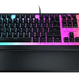 Turtle Beach Magma RGB Gaming Keyboard mit Anti-Ghosting und abnehmbarer Handballenauflage