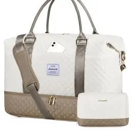 LOVEVOOK Damen Reisetasche & Sporttasche, Handgepäck, Weekender, Duffle, Badetasche, Wickeltasche, Saunatasche