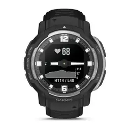Garmin Instinct Crossover - Robuste Hybrid GPS-Smartwatch mit über 40 Sport-Apps und Benachrichtigungen