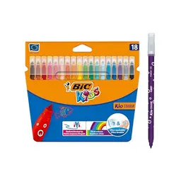 Bic KIDS Fasermaler, 18er Set