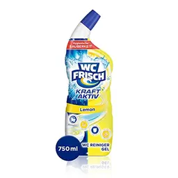 WC-Reiniger Gel Lemon 750 ml - Hygienische Frische mit Lufterfrischer-Effekt