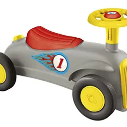Clementoni Vintage Rennwagen Lauflernwagen für Kinder ab 1 Jahr – Mehrfarbig, Made in Italy