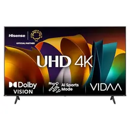 Hisense 43E6NT 43 Zoll 4K UHD Smart TV mit Dolby Vision, Triple Tuner und Alexa