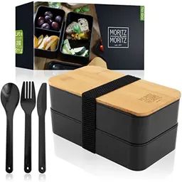 Moritz & Moritz Bento Box – Perfekte Lunchbox für Erwachsene und Kinder – Ideal für Arbeit, Schule und Unterwegs