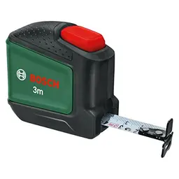 Bosch Maßband 3m Autolock mit Metall-Gurtclip