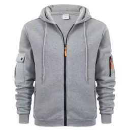 Fruit of The Loom Herren Hoodie, Sport Jacke, Oversize Pullover, Weiß, Baumwolle, Für Gym & Freizeit